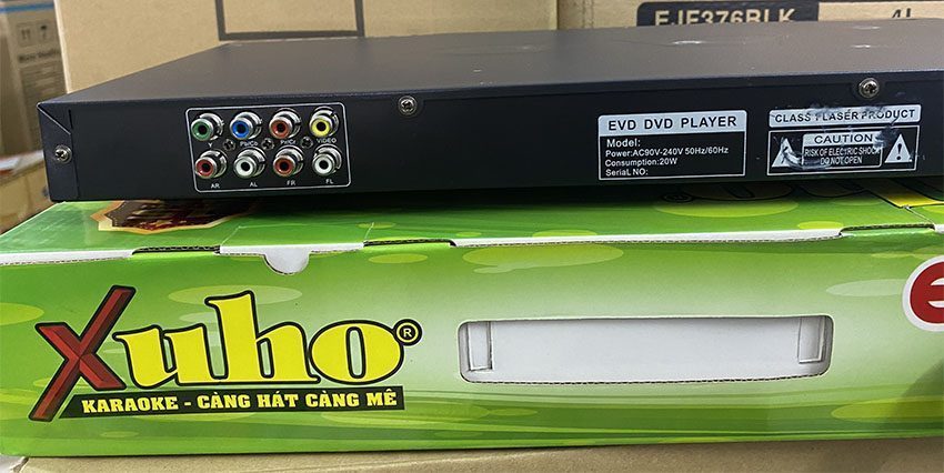 Đầu DVD Xuho EVD-3806 - Hàng chính hãng