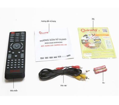 Đầu Karaoke Arirang AR-36  - Hàng chính hãng