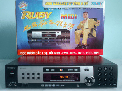 Đầu Karaoke 5 số Midi MD 9999 Âm thanh chân thật