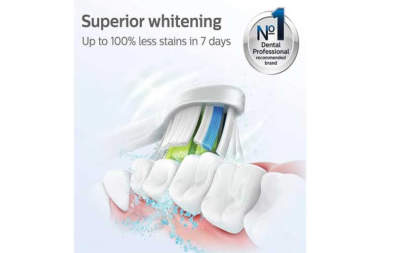 Đầu bàn chải điện sonic W2 Philips HX6062/67 - Hàng chính hãng