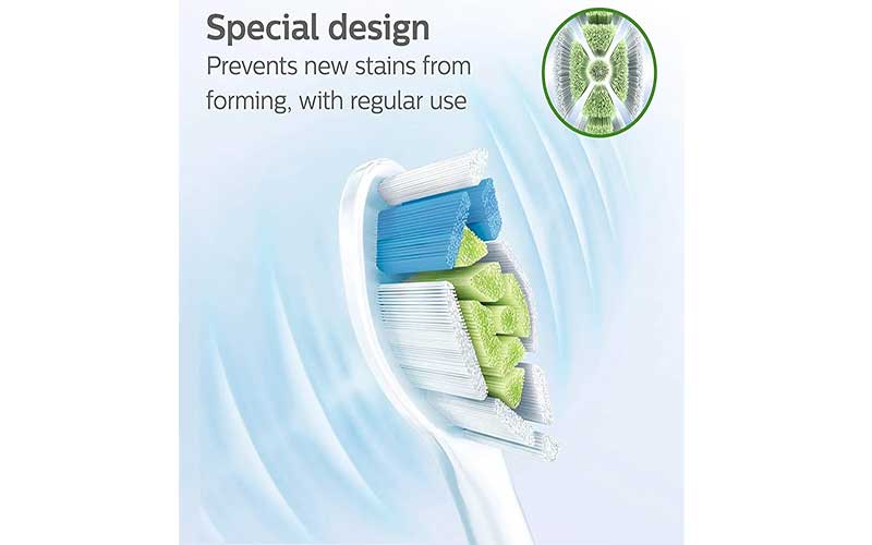 Đầu bàn chải điện sonic W2 Philips HX6062/67 - Hàng chính hãng