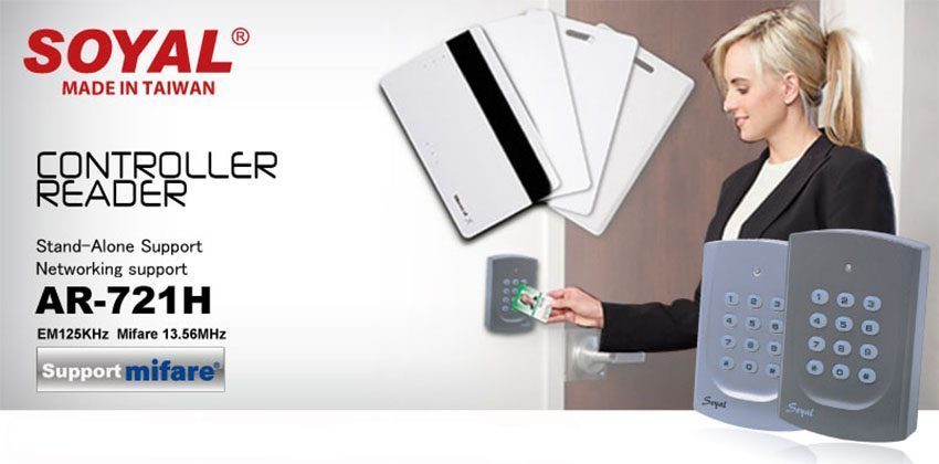 Đầu đọc kiểm soát ra vào Soyal AR-721H - Hàng chính hãng