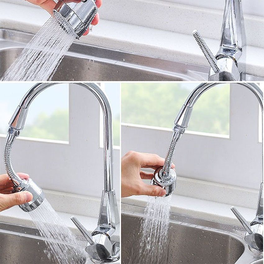 Chức năng của Đầu gắn vòi nước rửa chén xoay 360 độ Kanbel XR581