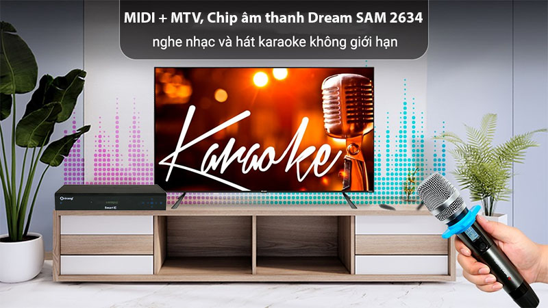 Đầu karaoke Arirang Smart K (Kèm ổ cứng 1TB) - Hàng chính hãng