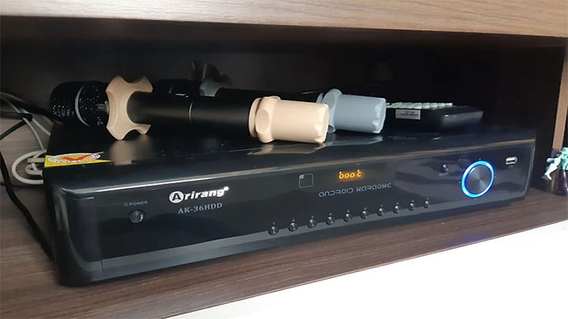 Đầu karaoke DVD Android Arirang AK-36HDD - Hàng chính hãng