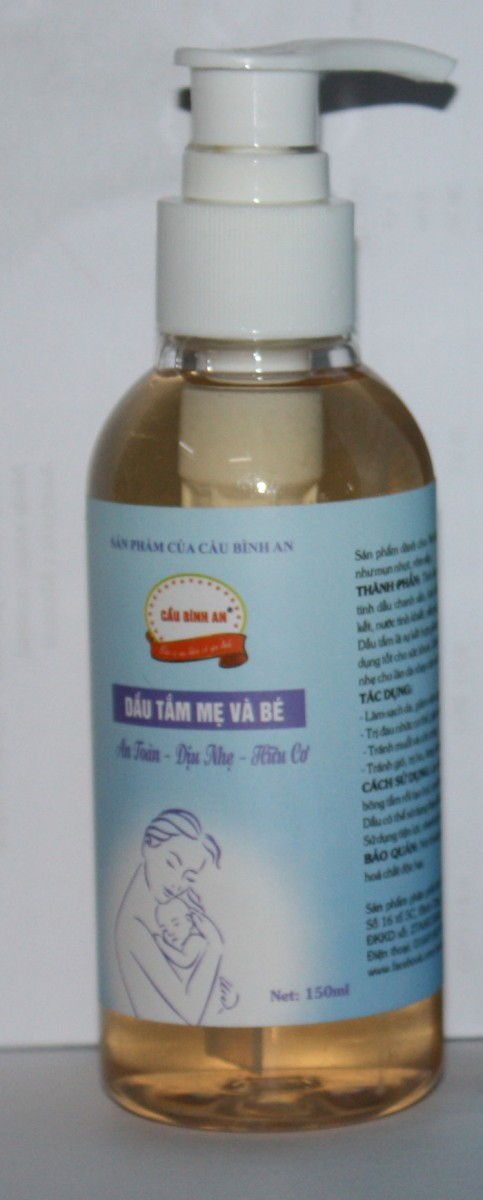Dầu tắm mẹ và bé Cầu Bình An 150ml - Hàng chính hãng