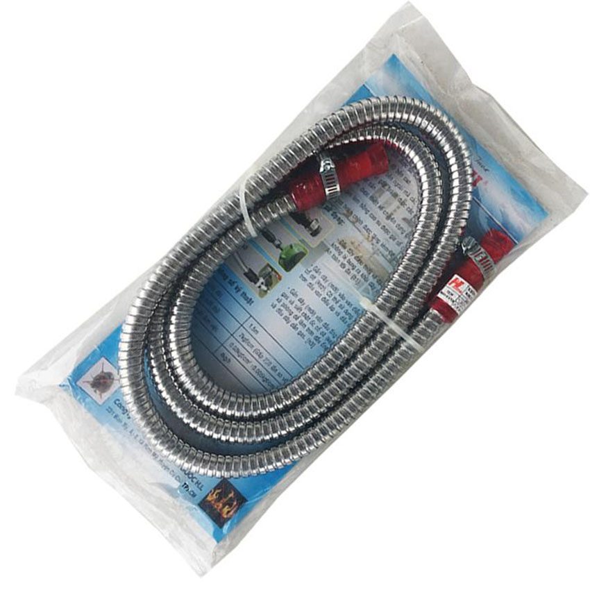 Dây dẫn gas bọc inox Watashi - Hàng chính hãng