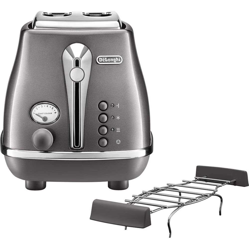 Máy nướng bánh mì Delonghi CTOT2103 GY - Hàng chính hãng