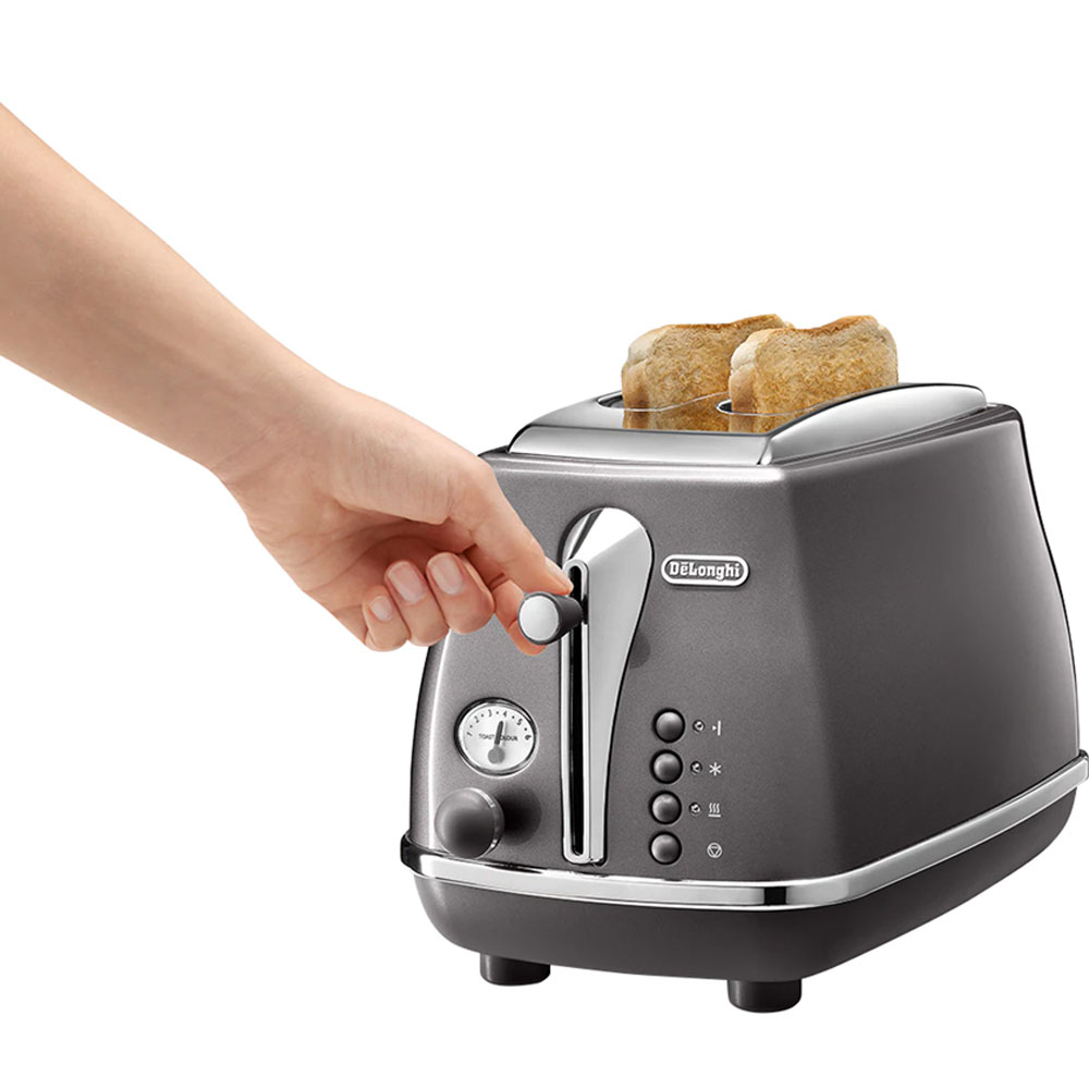 Máy nướng bánh mì Delonghi CTOT2103 GY - Hàng chính hãng