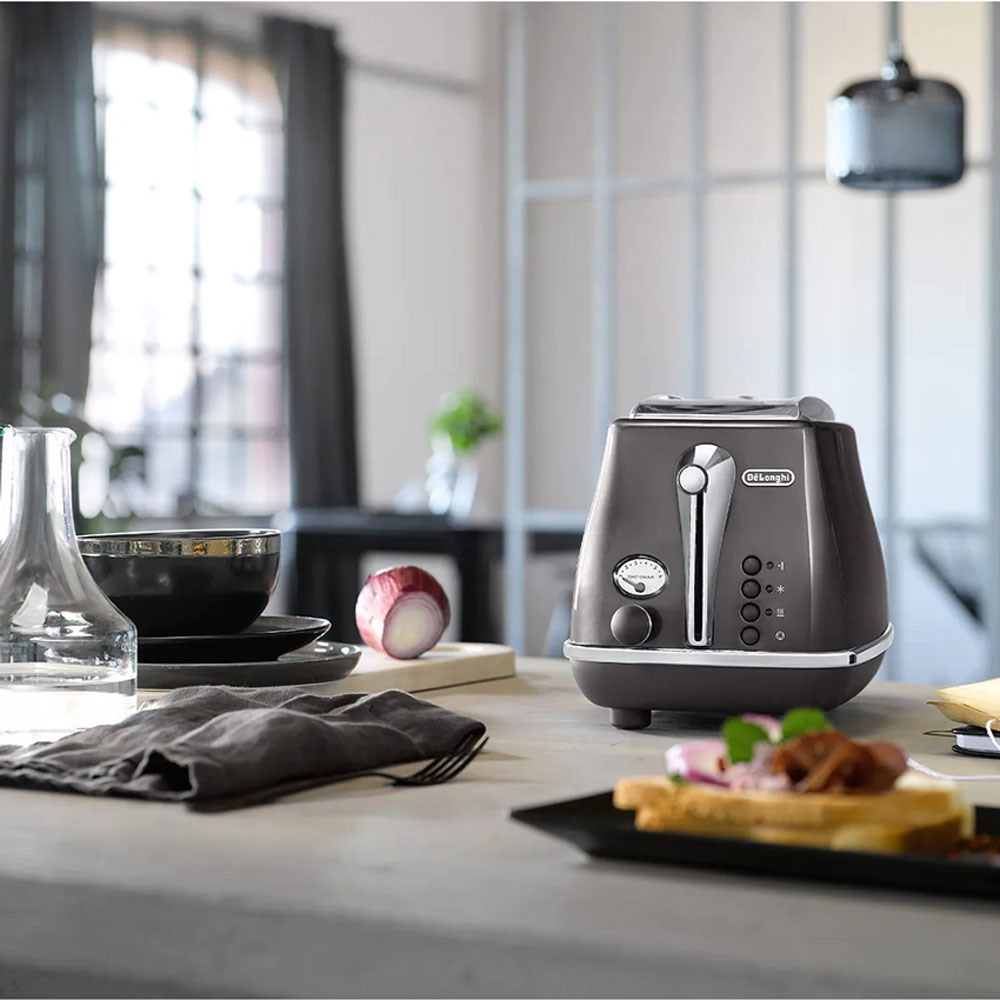 Máy nướng bánh mì Delonghi CTOT2103 GY - Hàng chính hãng