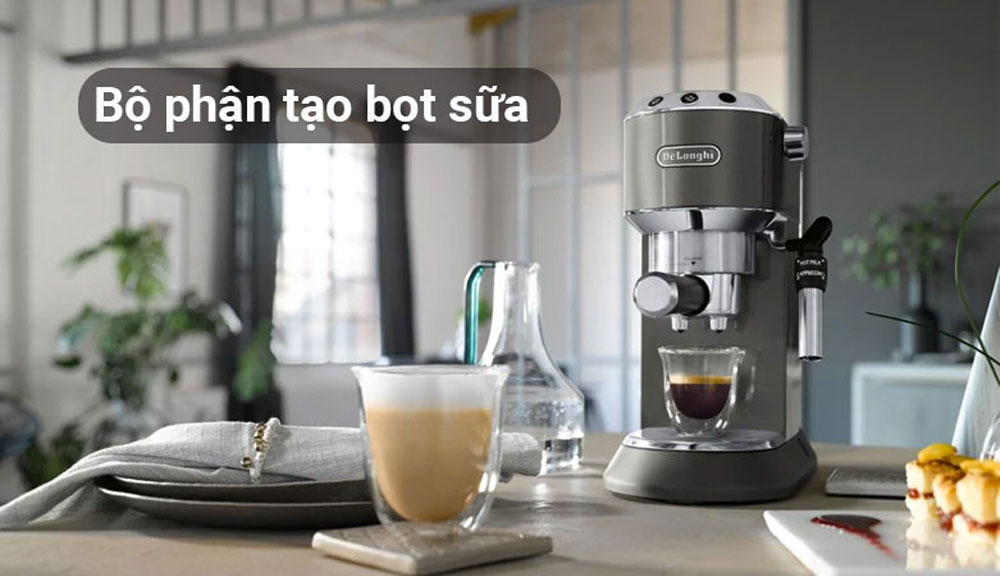 Máy pha cà phê Delonghi EC785.GY - Hàng chính hãng