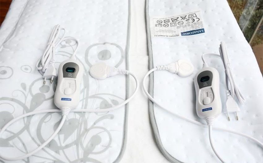 Đệm điện đôi (160 x 140)cm Lanaform S2 LA180111 - Hàng chính hãng