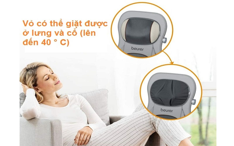 Đệm massage 3D hồng ngoại Beurer MG320 - Hàng chính hãng