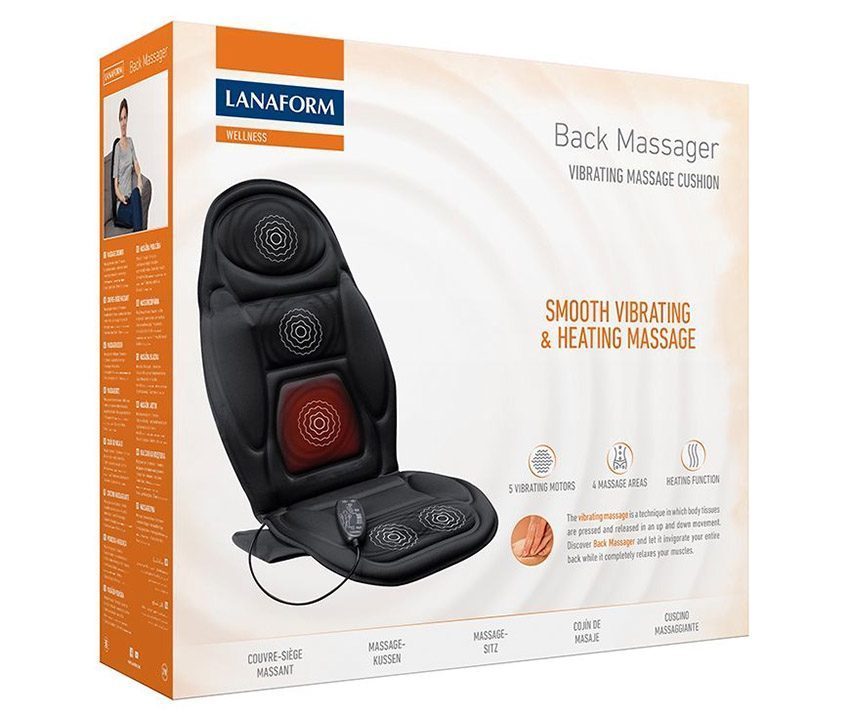 Đệm massage ô tô Lanaform LA110304 - Hàng chính hãng