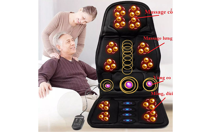 Đệm Massage toàn thân Robotic Cushion - Hàng chính hãng