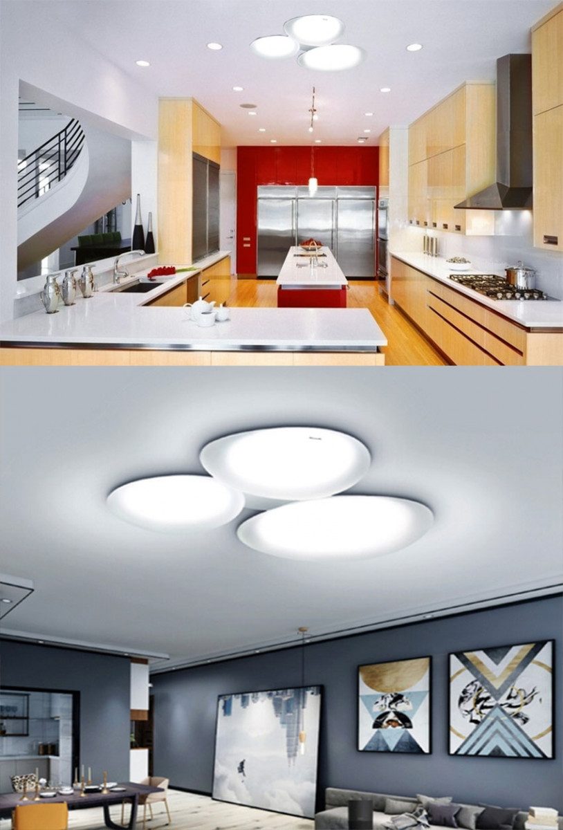 Đèn LED trần nhà điều khiển từ xa Panasonic HHXZ6560 67W với thiết kế sang trọng