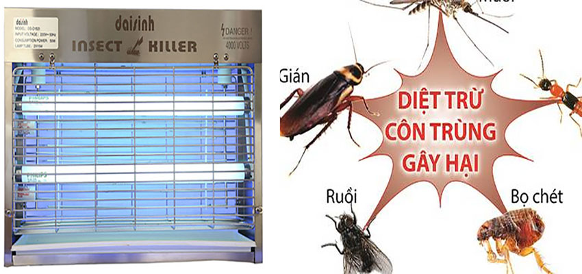 Công dụng của Đèn diệt côn trùng Đại Sinh DS-D152I