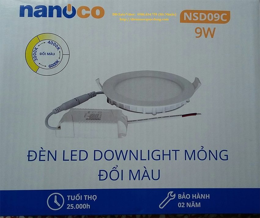 Đèn Led Downlight Panasonic NSD09C - Hàng chính hãng