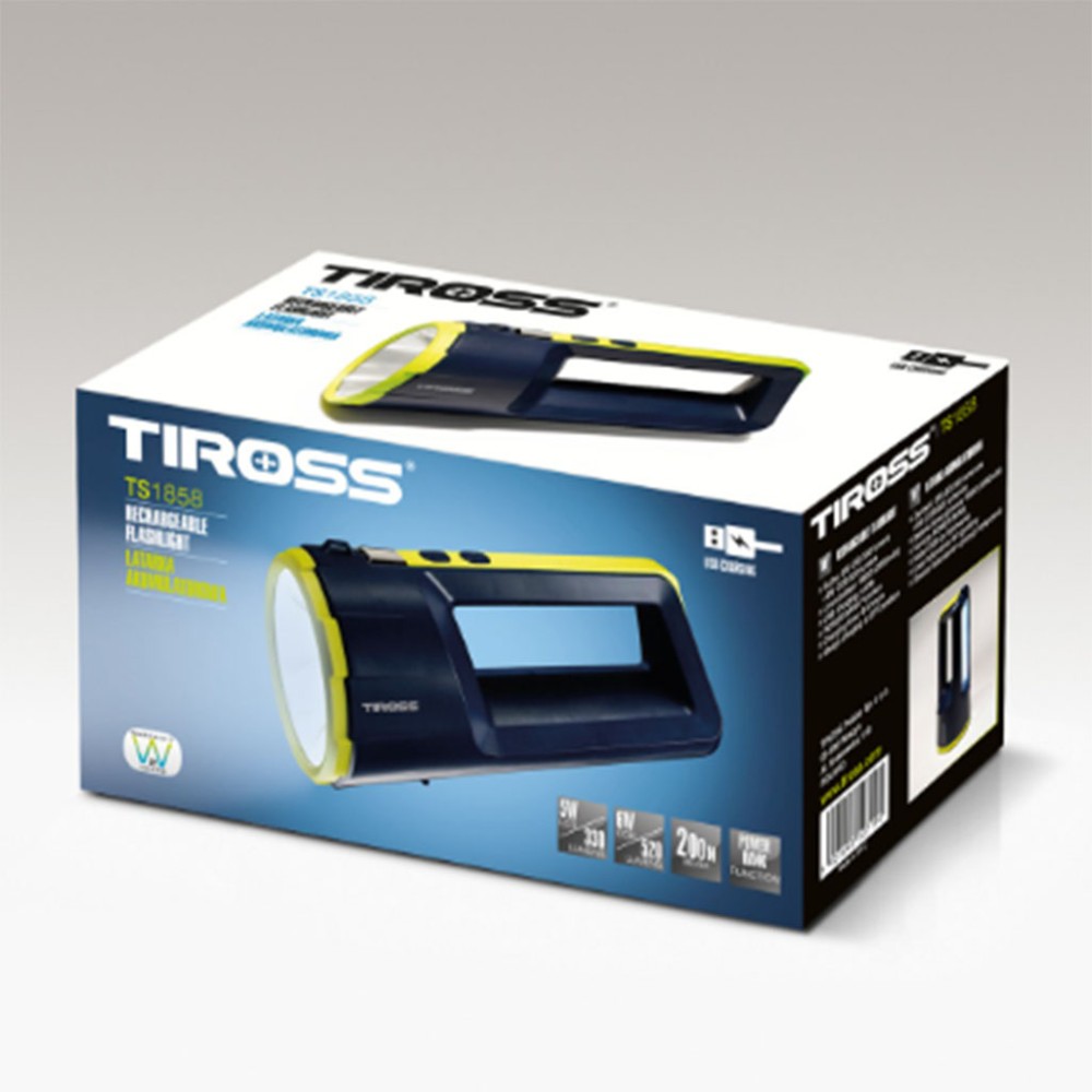 Đèn pin cầm tay Tiross TS1858 - Hàng chính hãng