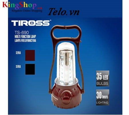 Đèn sạc Tiross TS690 - Hàng chính hãng