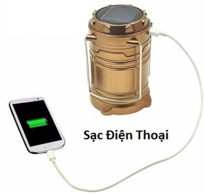 Đèn sạc năng lượng mặt trời đa năng Solar Zoom ZM-9599 - Hàng chính hãng