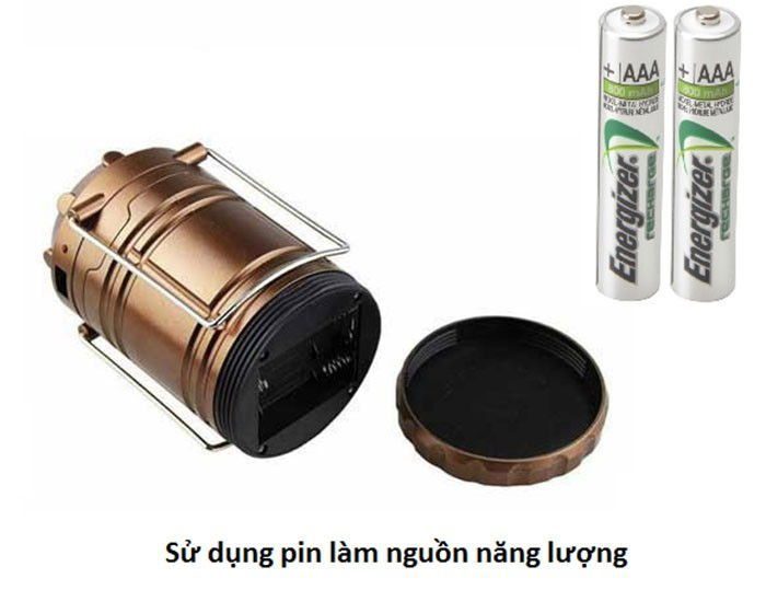 Đèn sạc năng lượng mặt trời đa năng Solar Zoom ZM-9599 - Hàng chính hãng