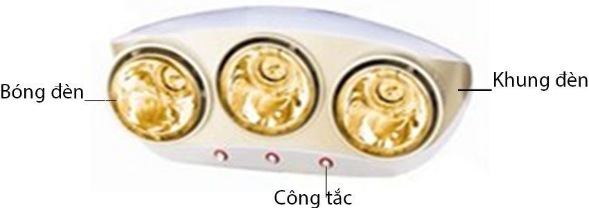 Đèn sưởi nhà tắm Braun KU03G - Hàng chính hãng
