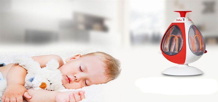 Đèn sưởi thạch anh Saiko QH-1204 - Hàng chính hãng