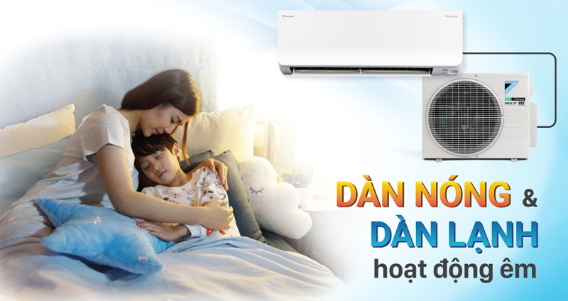 Điều hòa 1 chiều Daikin inverter FTKF25XVMV - Hàng chính hãng