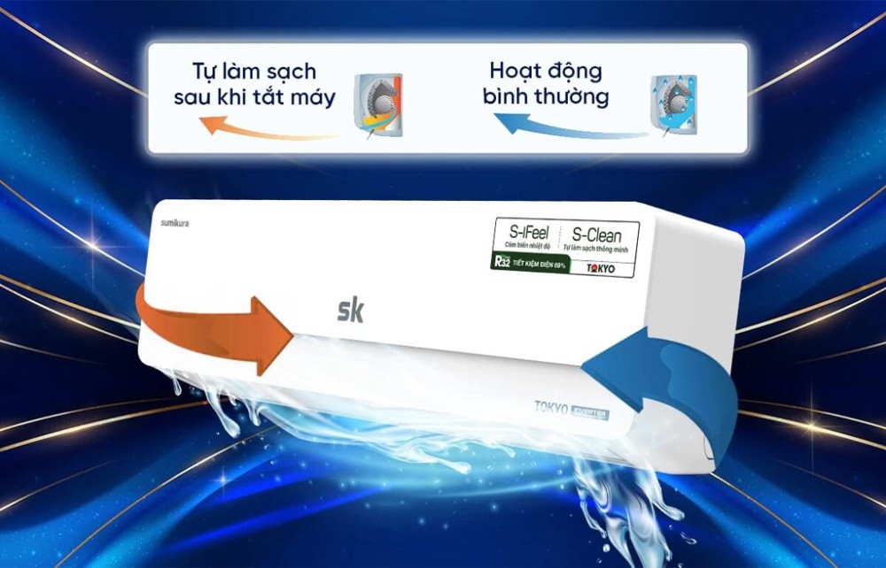 Điều hòa 1 chiều Sumikura APS-120 TOKYO - Hàng chính hãng
