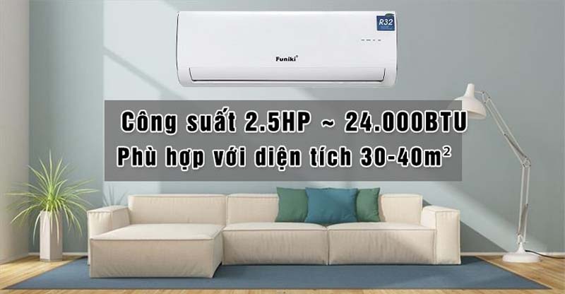 Điều hòa 2 chiều Funiki inverter HIH24TMU - Hàng chính hãng