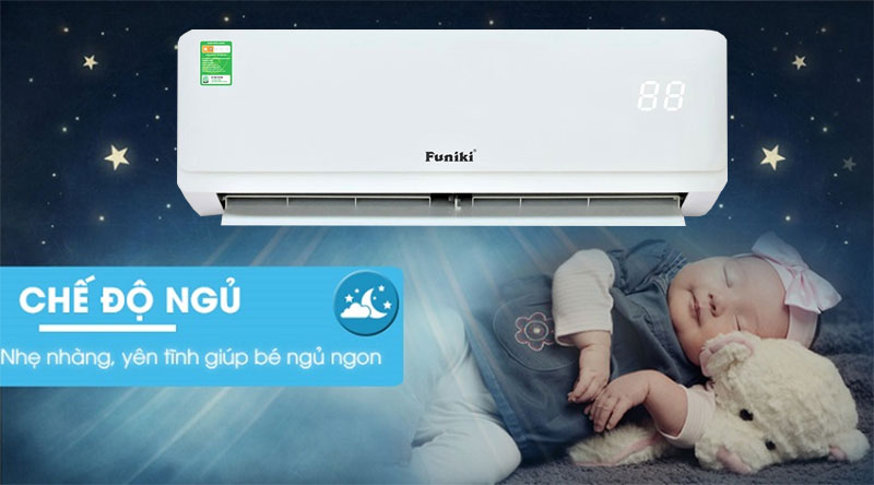 Điều hòa Funiki SC18MMC2 với chế độ ngủ êm ái