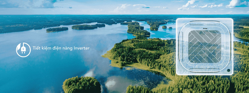 Điều hòa âm trần inverter Funiki CIC24MMC - Hàng chính hãng