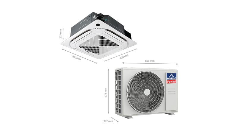 Điều hòa âm trần inverter Funiki CIC24MMC - Hàng chính hãng