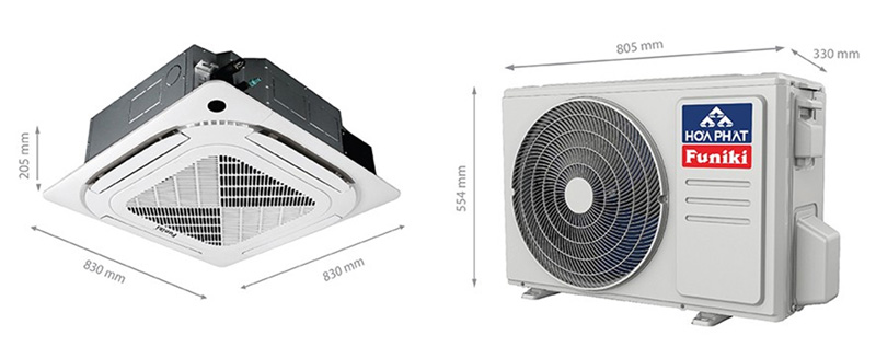 Điều hòa âm trần inverter Funiki CIC 19MMC - Hàng chính hãng