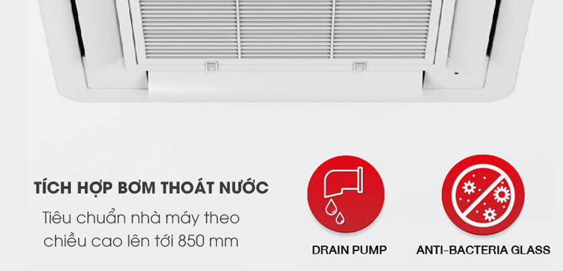 Điều hòa âm trần Toshiba RAV-240ASP-V/RAV-240USP-V - Hàng chính hãng
