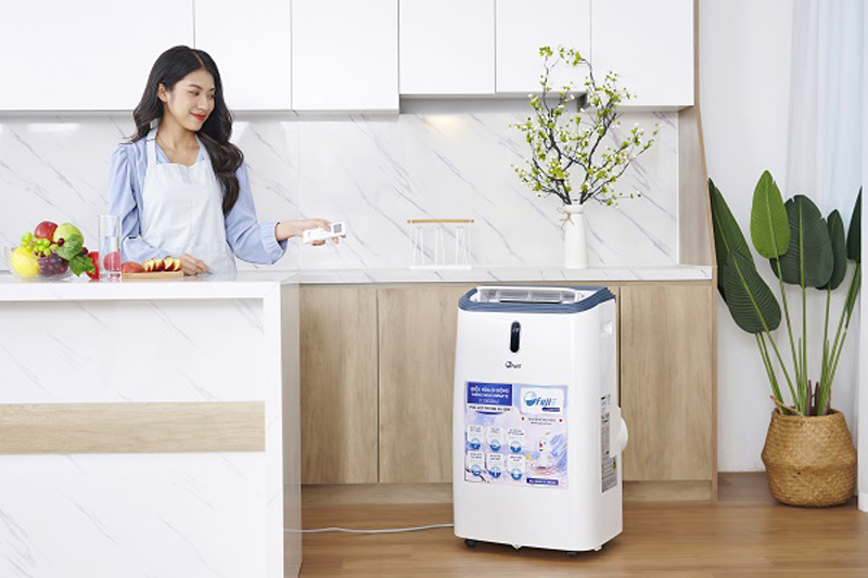 Máy điều hòa di động thông minh FujiE DG688 - Hàng chính hãng