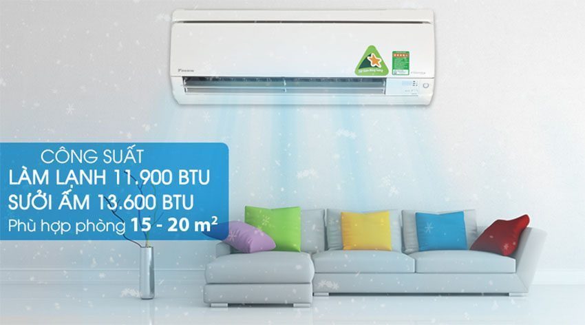 Chức năng của Điều hòa inverter Daikin FTXS35GVMV