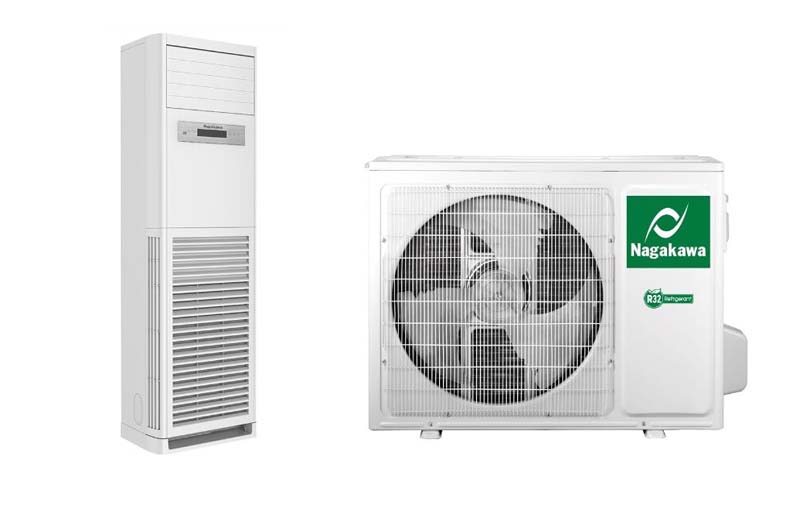 Điều hòa tủ đứng 1 chiều Nagakawa NP-C28R2H21  - Hàng chính hãng