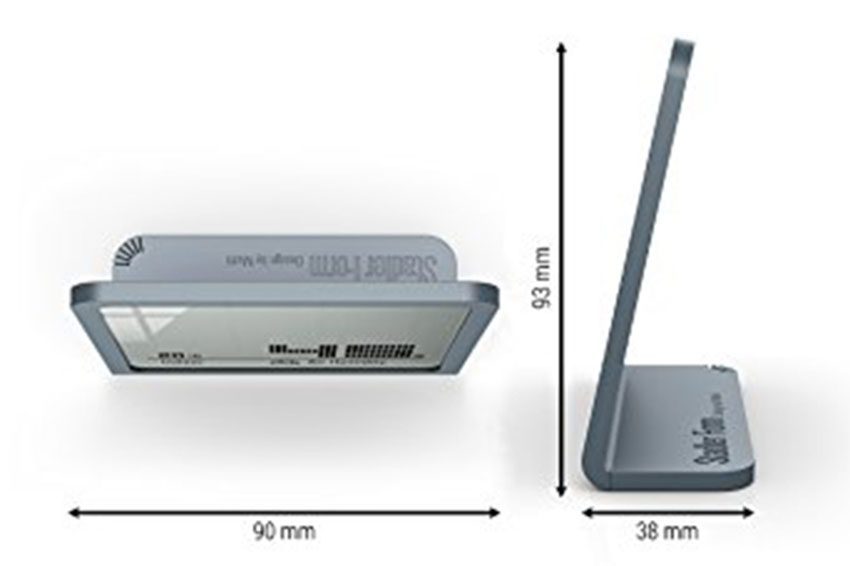 Kích thước của đồng hồ cảm biến nhiệt Stadler Form Selina