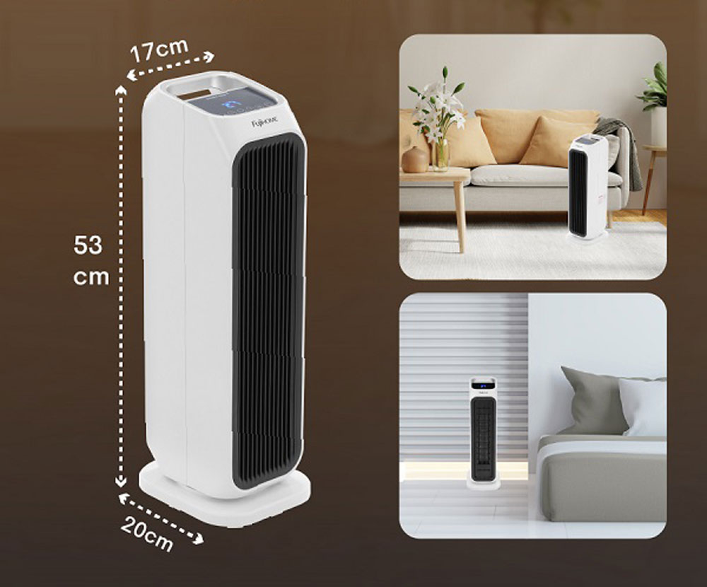 Quạt sưởi gốm Ceramic Fujihome FH3000 - Hàng chính hãng