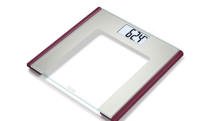 cân sức khỏe điên tử mặt kính beurer GS170