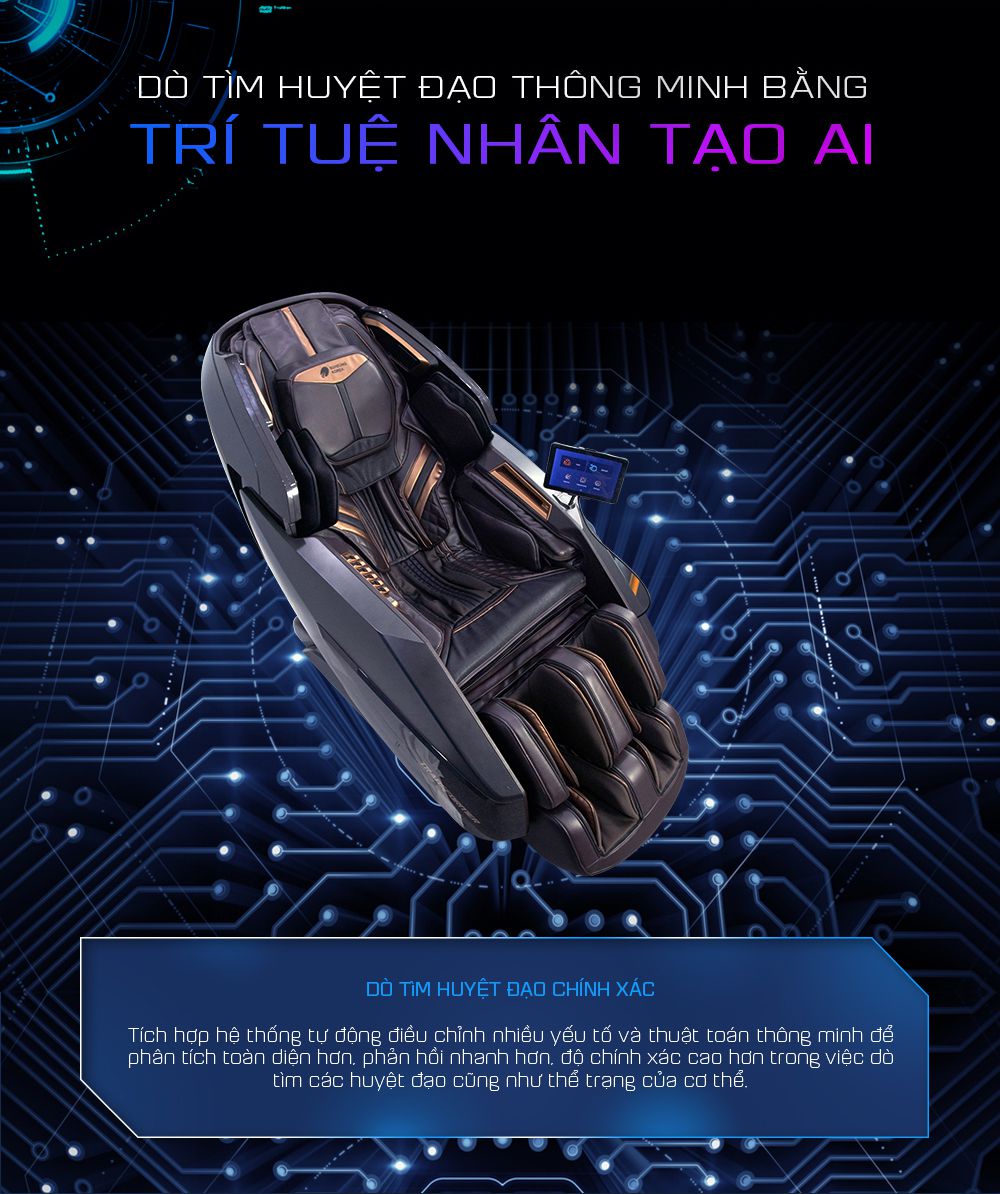 Ghế Massage Buheung Transformer LUX-9800 - Hàng chính hãng