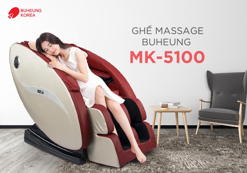 Ghế massage Buheung MK-5100 - Hàng chính hãng