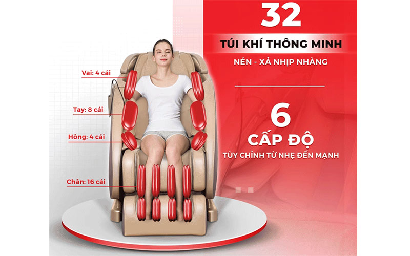 Ghế massage Makano DVGM-20001 - Hàng chính hãng