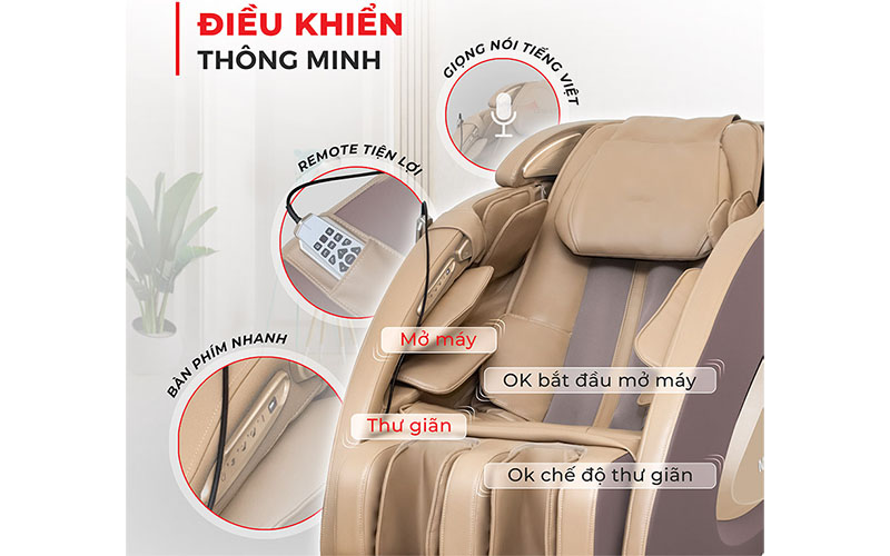 Ghế massage Makano DVGM-20001 - Hàng chính hãng