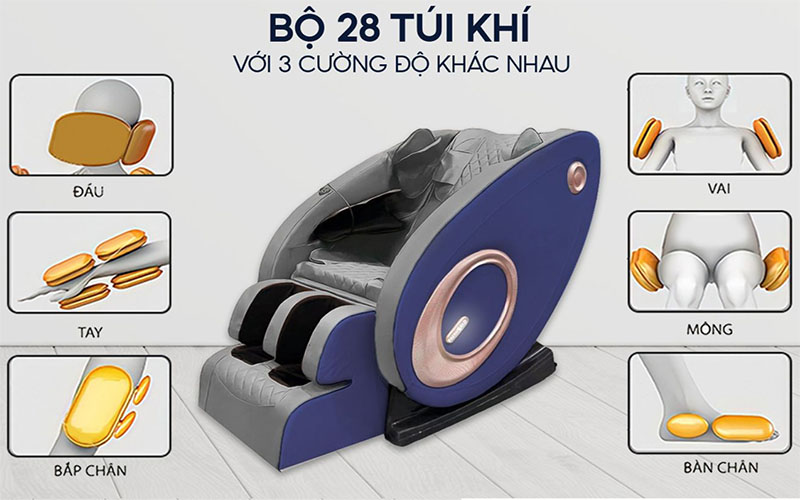 Thiết kế của Ghế massage Panworld PW-4422