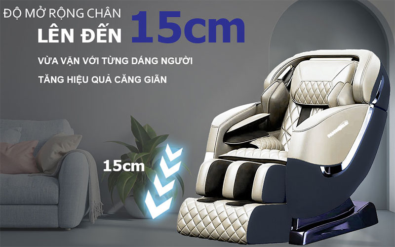 Thiết kế của Ghế massage Panworld PW-5528