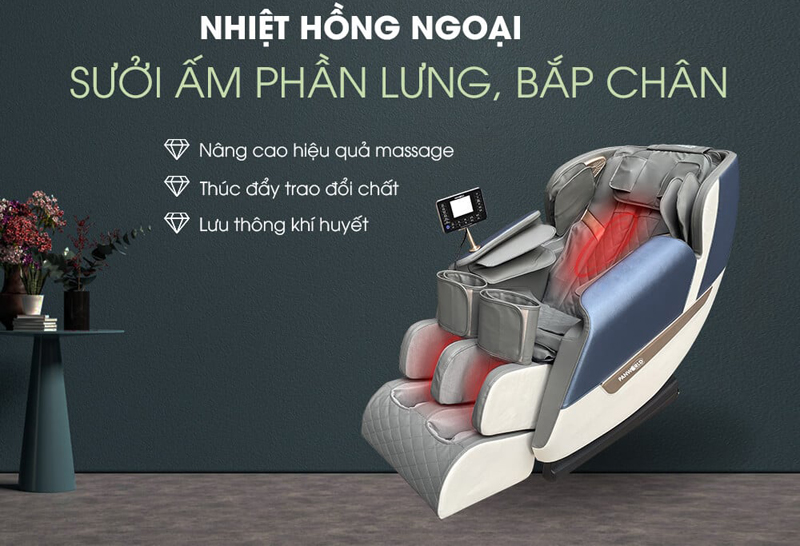Ghế massage toàn thân Panworld PW-4255 - Hàng chính hãng