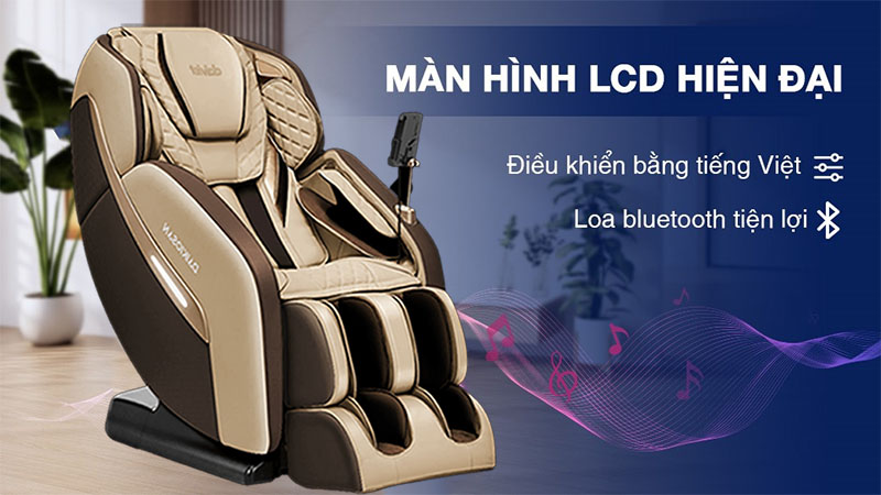 Điều khiển của Ghế massage toàn thân Daikiosan DKGM-10004